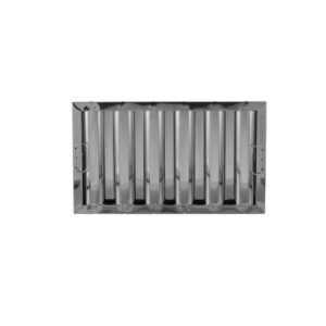 Type VI 10" H x 20" W x 1-3/4" D Stainless Steel Baffle Grease Filter