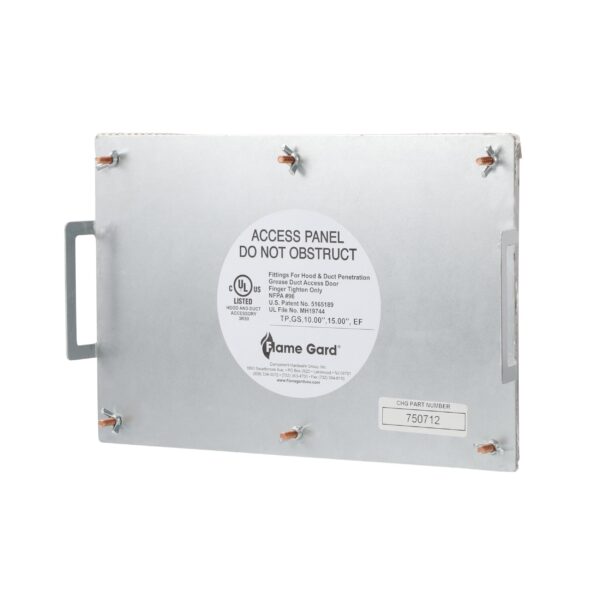 7" x 12" Flat Grease Duct Access Door - Image 5