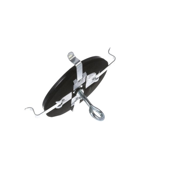Black Rubber Exhaust Fan Access Plug - Image 4